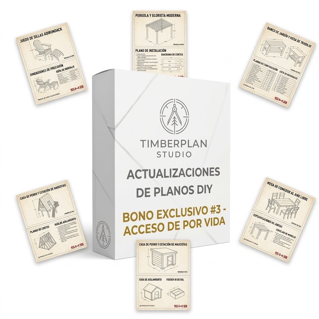 Caja de actualizaciones de por vida: nuevos planos de carpintería agregados a tu biblioteca